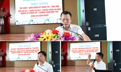 Xã Thần Lĩnh (Nghệ An) nâng cao năng lực truyền thông cơ sở, góp phần thực hiện hiệu quả mục tiêu giảm nghèo bền vững