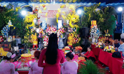 Khai mạc Chương trình Giao lưu thực hành tín ngưỡng thờ Mẫu Tam phủ của người Việt tại Di tích Quốc gia Đền Kỳ Cùng