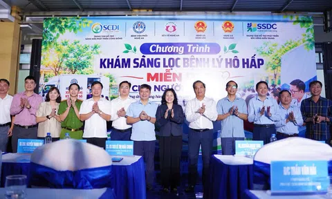 Nghệ An triển khai chương trình khám sàng lọc bệnh hô hấp miễn phí cho hơn 2.000 người cao tuổi tại hai xã Nghi Lộc và Thần Lĩnh