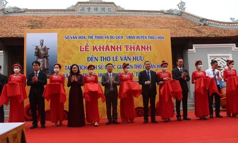 Thanh Hóa: Kỷ niệm 700 năm ngày mất nhà sử học Lê Văn Hưu