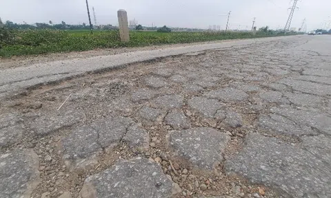 Tuyến đường tránh QL1A qua TP Thanh Hóa xuống cấp