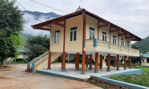 Thanh Hóa: Làng học sinh trường THPT Mường Lát “thay áo” mới