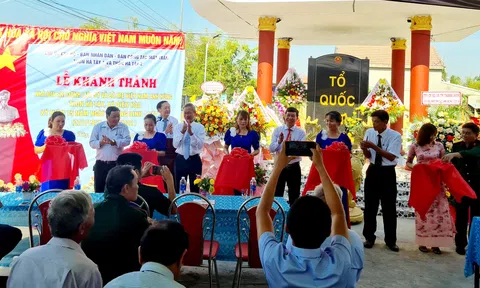 Quảng Nam: Khánh thành nhà bia ghi danh các anh hùng, liệt sĩ thôn Hà Tây