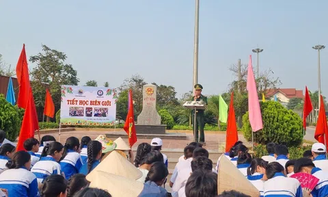 Quảng Trị: Tổ chức “Tiết học biên giới” giáo dục chủ quyền cho các em học sinh