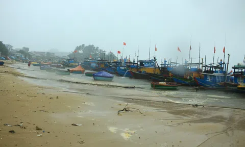 Ứng phó bão số 5, người dân huyện Bình Sơn và Lý Sơn (Quảng Ngãi) không ra khỏi nhà từ 12 giờ ngày 11/9