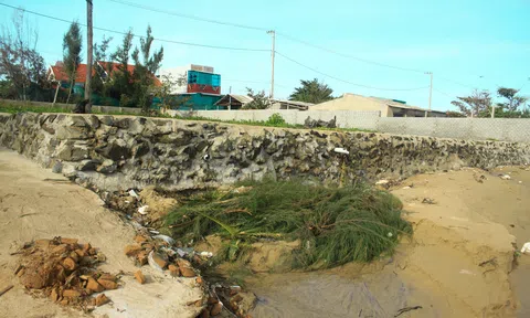 Quảng Ngãi: Xâm thực biển đe dọa cuộc sống người dân
