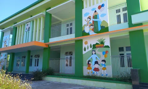 Cận cảnh trường mầm non khoảng 3,3 tỷ đồng bỏ hoang ở xã Tịnh Ấn Tây, TP Quảng Ngãi, tỉnh Quảng Ngãi