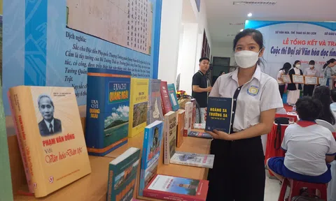 Trao giải cuộc thi Đại sứ Văn hóa đọc Quảng Ngãi