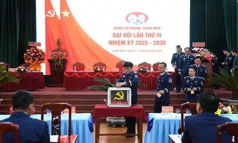 Đảng bộ Phòng Tham mưu, Bộ Tư lệnh Vùng cảnh sát biển 2 tổ chức thành công đại hội