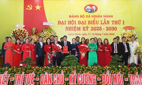 Xã Nghĩa Hành tập trung phát triển toàn diện kinh tế, xã hội, công nghiệp, dịch vụ, đô thị