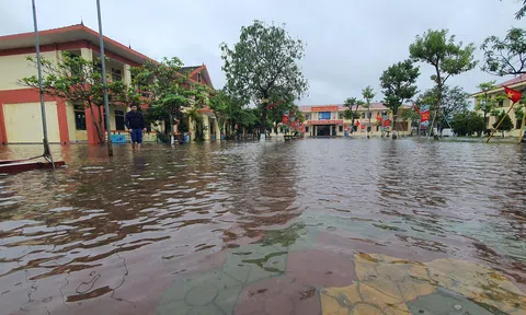 Hà Tĩnh: Gần 40.000 học sinh nghỉ học do mưa lũ