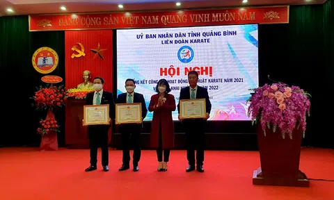 Karate Quảng Bình triển khai nhiệm vụ mới năm 2022