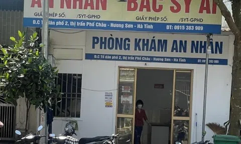 Hà Tĩnh: Người đàn ông tử vong khi truyền nước tại phòng khám tư