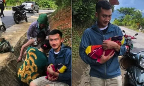 Nghệ An: Trung úy công an kịp thời giúp sản phụ "vượt cạn" thành công