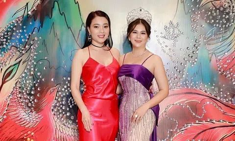 Hoa hậu Quý bà Hoàng Yến dành nhiều lời khen tặng cho Hoa hậu Phương Triều