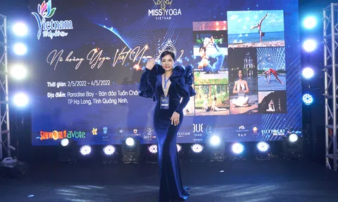 Nữ hoàng doanh nhân quốc tế 2019 Hoàng Thị Bích Ngọc hoàn thành xuất sắc vai trò giám khảo tại Miss Yoga 2022