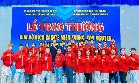 Quảng Bình dành 6 huy chương vàng tại Giải vô địch Karate miền Trung - Tây nguyên