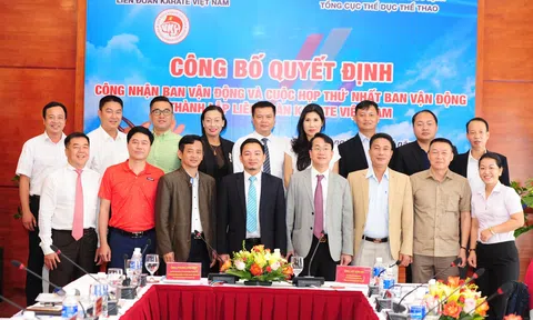 Ra mắt Ban vận động thành lập Liên đoàn Karate Việt Nam