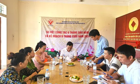 Trung tâm Nghiên cứu Lịch sử và Bảo tồn di sản Văn hóa Quốc gia tổ chức Hội nghị sơ kết 6 tháng đầu năm 2024