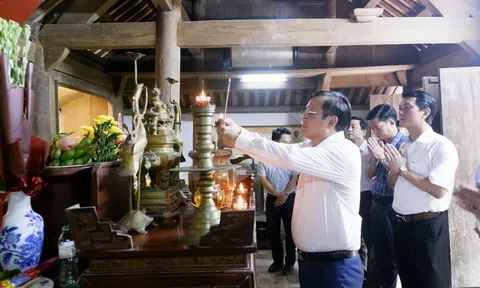 Nghệ An: Trang trọng lễ yết cáo, lễ giỗ Chủ tịch Hồ Chí Minh lần thứ 55