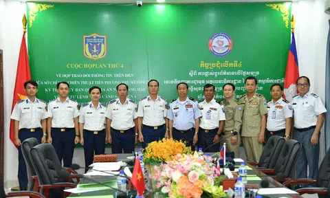 Nâng cao phối hợp giữa Cảnh sát biển Vùng 4 và Sở Chỉ huy Chiến thuật tiền phương Campuchia