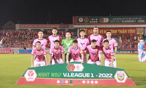 V.League 2022: Chính thức chốt 3 cái tên đi “chuyến tàu ngược"