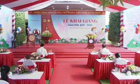 Nghệ An: Khai giảng năm học mới 2021 - 2022 qua sóng truyền hình