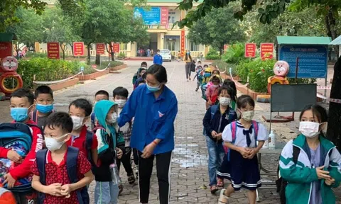 Nghệ An: Thị xã Cửa Lò áp dụng “mô hình bong bóng” để học sinh đi học trở lại
