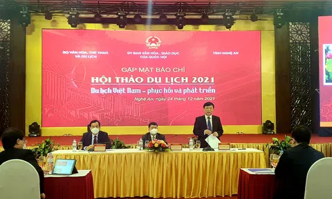 Nghệ An: Họp báo Hội thảo du lịch 2021, Du lịch Việt Nam - phục hồi và phát triển
