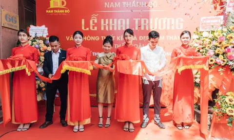 Công ty Nam Thành Đô khai trương VP thiết kế nhà đẹp, nội thất Hoài Anh; thiết kế thi công nội - ngoại thất công trình