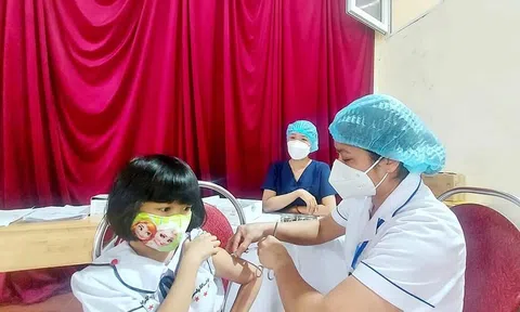 Nghệ An: Hơn 32 nghìn trẻ từ 5 - 11 tuổi đã tiêm vắc-xin phòng Covid-19