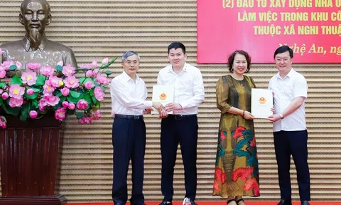 Nghệ An trao quyết định chấp thuận chủ trương đầu tư dự án nhà ở xã hội cho công nhân