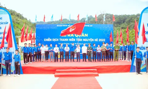 Nghệ An: Chiến dịch Thanh niên tình nguyện Hè 2022