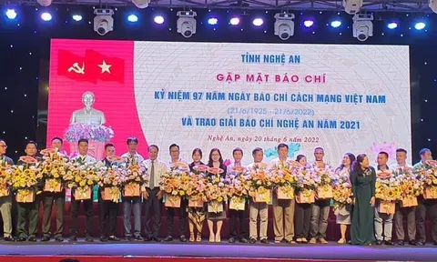 Nghệ An gặp mặt nhân kỷ niệm 97 năm ngày Báo chí Cách mạng Việt Nam