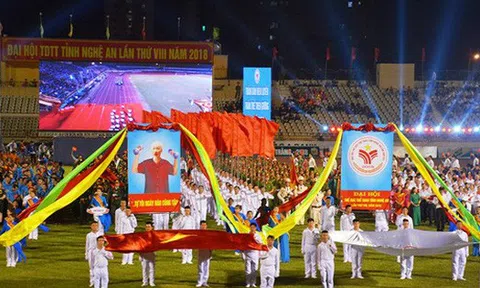 Đại hội thể dục thể thao tỉnh Nghệ An lần thứ IX chuẩn bị khai mạc