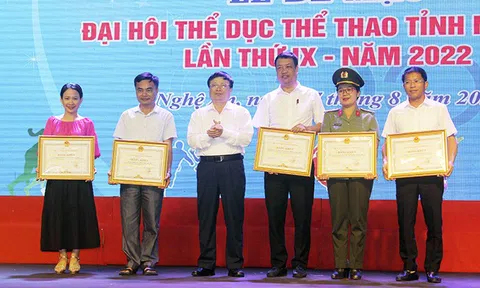 Bế mạc Đại hội Thể dục - Thể thao Nghệ An lần thứ IX