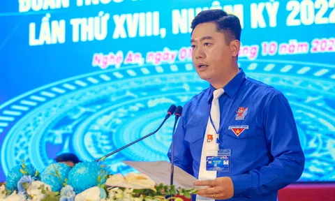 Đồng chí Lê Văn Lương tái đắc cử Bí thư Tỉnh Đoàn Nghệ An