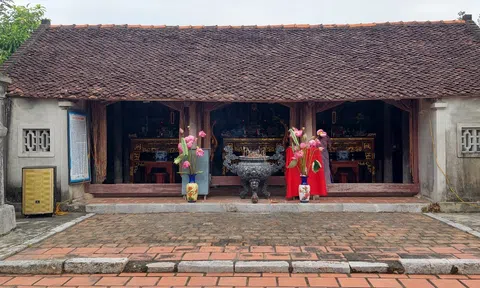 Nhà Thánh làng Vân Tập - Văn chỉ cổ trên đất Minh Châu