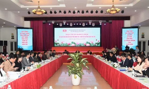 Hội thảo khoa học “Bảo tồn, phát huy giá trị di sản văn hóa phi vật thể tỉnh Nghệ An”