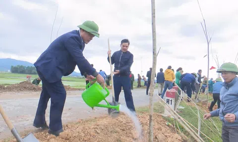 Huyện Diễn Châu (Nghệ An) phát động Tết trồng cây 2023