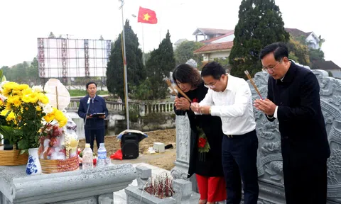 Nghệ An: Lễ giỗ lần thứ 90 người chiến sĩ cộng sản kiên trung Lê Hồng Sơn