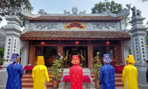 Xã Diễn Nguyên (Diễn Châu, Nghệ An): Khánh thành tu bổ, tôn tạo di tích đền Giác Thiện Đàn