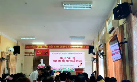 Nghệ An: Hội nghị giao ban báo chí tháng 6/2023