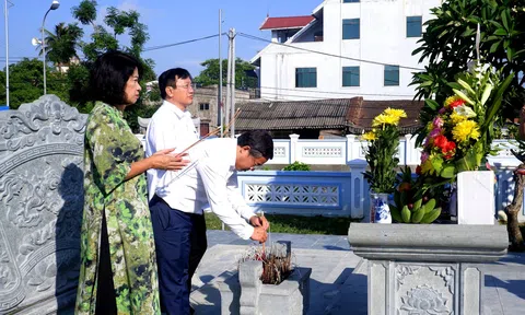 Nghệ An: Kỷ niệm 124 năm ngày sinh đồng chí Lê Hồng Sơn