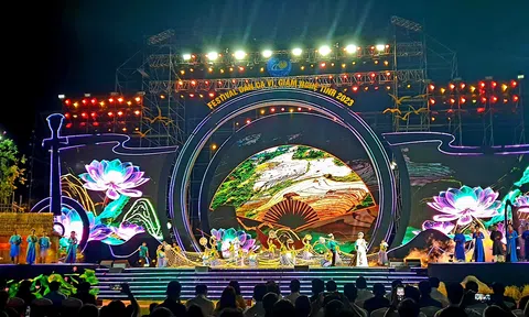 Bế mạc Festival dân ca Ví, Giặm Nghệ Tĩnh năm 2023