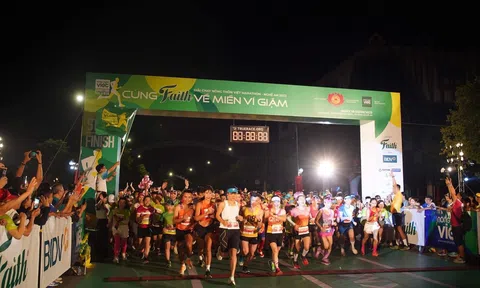 Bế mạc giải chạy 'Marathon - Nghệ An 2023: “Về miền Ví, Giặm”