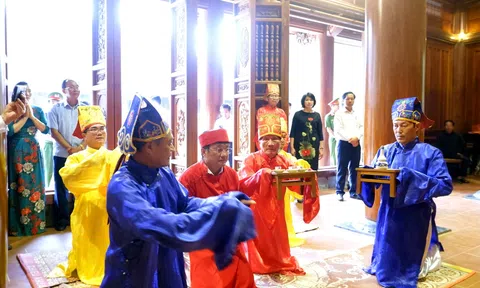 Trang trọng lễ yết cáo, lễ giỗ Chủ tịch Hồ Chí Minh lần thứ 54