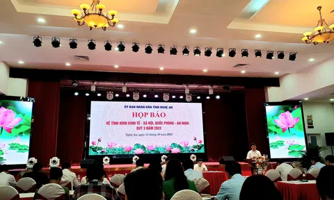 Tốc độ tăng trưởng tổng sản phẩm trên địa bàn tỉnh Nghệ An (GRDP) 9 tháng đầu năm 2023 ước đạt 6,27%