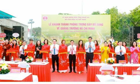 Nghệ An: Khánh thành phòng trưng bày bổ sung về Quảng trường Hồ Chí Minh