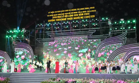 Nhiều hoạt động tại Lễ hội Làng Sen năm 2024